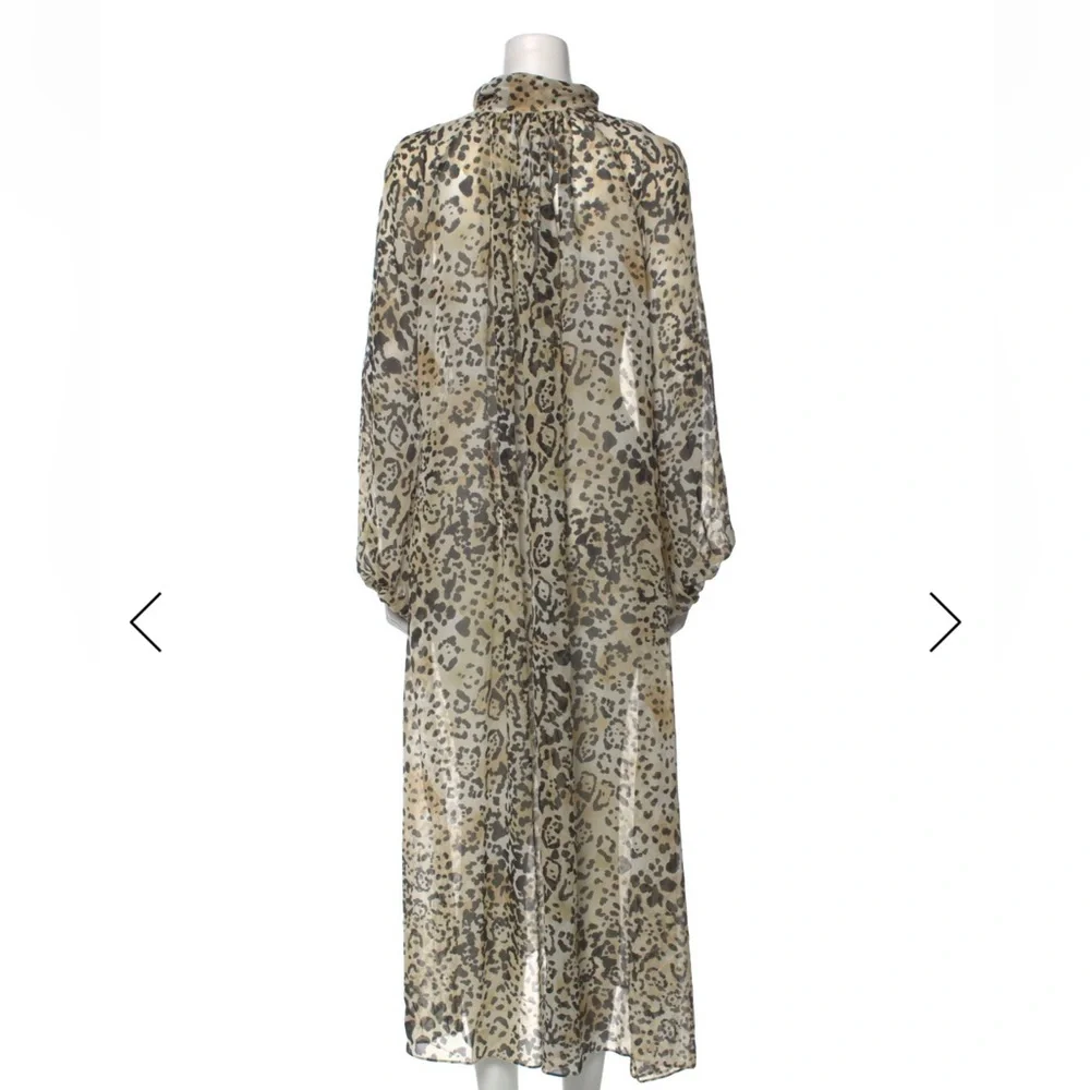 La Ligne Silk Leopard Dress - Picture 2 of 2